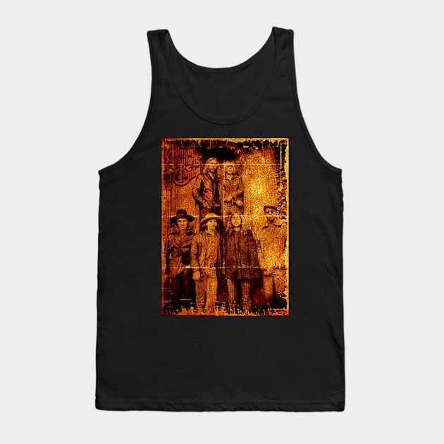 Portrait of Allman Brothers band Tank Top by Dr.BreakerNews